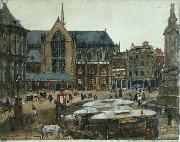 George Hendrik Breitner The Dam painting